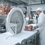 lamb manual primal cutting band saw Branellico Mašine i oprema za prehrambenu industriju